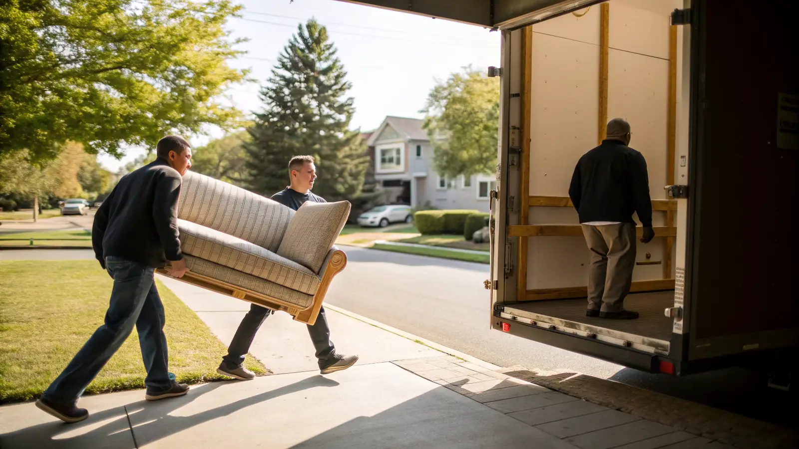 Moving pro at work on a home project
